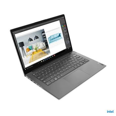 Laptop Lenovo V14-Itl 14" Intel Core I7 1165G7 Disco Duro 512 Gb Ssd Ram 16 Gb Windows 10 Pro Color Gris - 82Ka00C1Lm