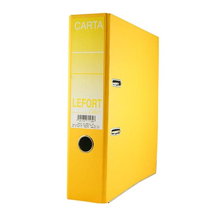 Registrador Lefort 1530 Ojillo Rado Carta Amarillo S/Index - 1530 FullOffice.com