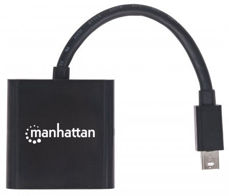 Adaptador Manhattan Activo Mini Displayport-M A Hdmi-H 4K A 60Hz Color Negro - 152570 FullOffice.com
