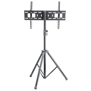 Manhattan Soporte para TV, de piso con trípode, pantallas planas de 37" a 70" de máximo 35 kg Monitor Negro