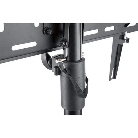 Soporte Manhattan Tv 37" A 70" Piso C/Trípode Ajusto Vertical Color Negro - 461412