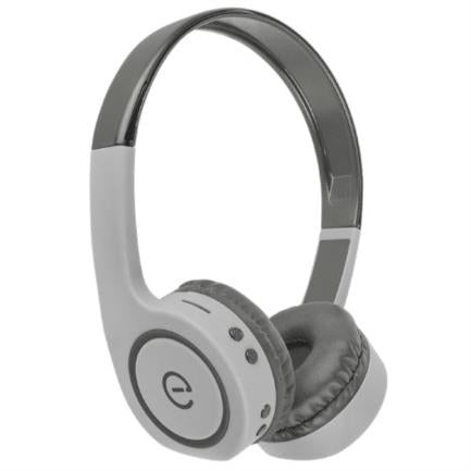 Audífonos Perfect Choice Easy Line On-Ear Bluetooth Radio Fm Lector Tarjeta Microsd Color Gris - El-995265 FullOffice.com