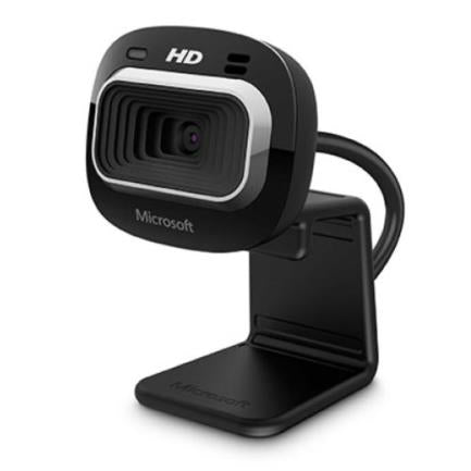 Cámara Web Microsoft Lifecam Hd-3000 Hd 720P Panorámica Color Negro - T3H-00011