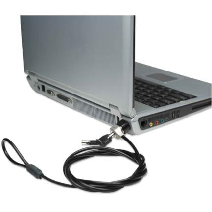 Candado Manhattan Seguridad Para Laptop C/Llave 1.8M Color Negro - 440240 FullOffice.com
