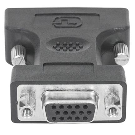 Adaptador Manhattan Dvi-A&D Hd15H 29M Color Negro - 328883 FullOffice.com