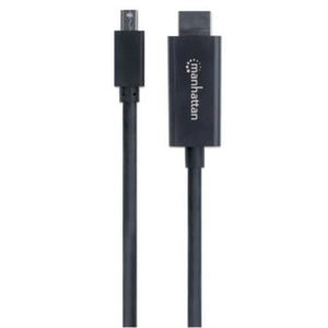 Cable Manhattan Mini Displayport A Hdmi 1080P 1.8M Color Negro - 153232 FullOffice.com