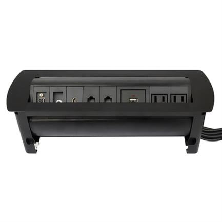 Caja De Conexión Manhattan Para Mesa C/Enchufe Usb/Red/Hdmi/Vga/Audio 3.5Mm - 164863 FullOffice.com