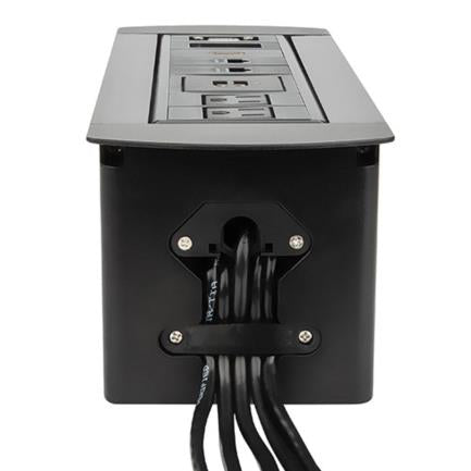 Caja De Conexión Manhattan Para Mesa C/Enchufe Usb/Red/Hdmi/Vga/Audio 3.5Mm - 164863 FullOffice.com