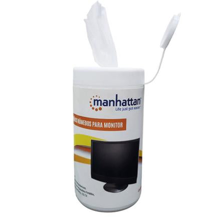 Paños Húmedos Manhattan Para Monitor 50 Pzas - 433105C FullOffice.com