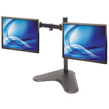 Soporte Manhattan Para 2 Monitores 13" A 32" Escritorio Brazos Doble Articulación Color Negro - 461559