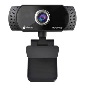 Cámara Web Nextep Fhd 1080P Usb Ajuste 360° Color Negro - Ne-423 FullOffice.com