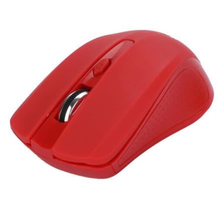 Mouse Nextep Inalámbrico Usb Color Rojo 1600 Dpi Baterías Incluidas - Ne-411 FullOffice.com