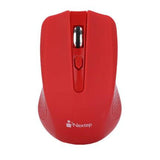 Mouse Nextep Inalámbrico Usb Color Rojo 1600 Dpi Baterías Incluidas - Ne-411 FullOffice.com