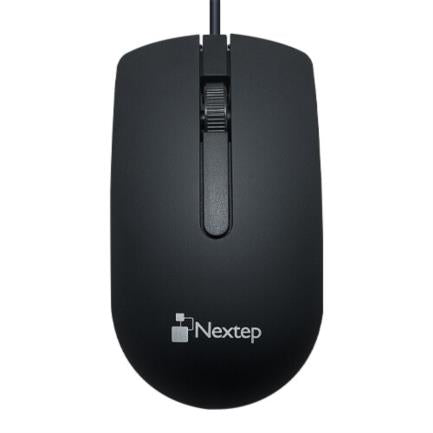 Mouse Nextep Alámbrico Usb 1000 Dpi Color Negro - Ne-414 FullOffice.com