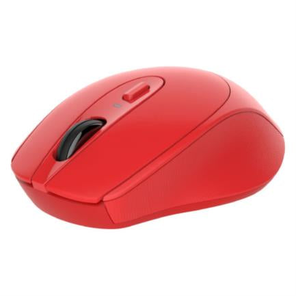 Mouse Nextep Inalámbrico Ergónomico Usb 1600 Dpi Batería Incluida Color Rojo - Ne-411E FullOffice.com