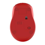 Mouse Nextep Inalámbrico Ergónomico Usb 1600 Dpi Batería Incluida Color Rojo - Ne-411E FullOffice.com