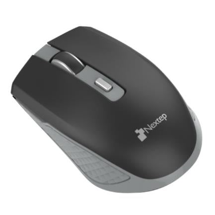 Mouse Nextep Inalámbrico Recargable Switch Encendido 1600 Dpi Color Negro-Gris - Ne-413Ng FullOffice.com