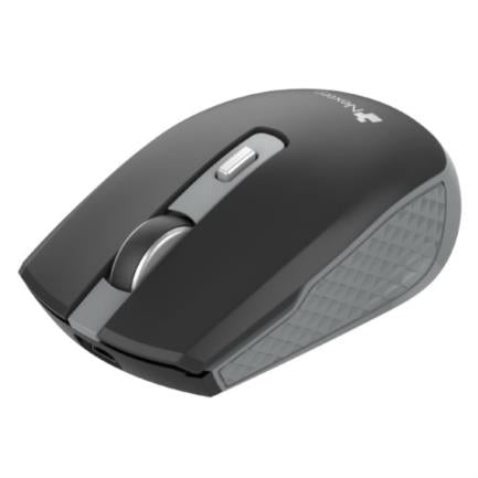 Mouse Nextep Inalámbrico Recargable Switch Encendido 1600 Dpi Color Negro-Gris - Ne-413Ng FullOffice.com