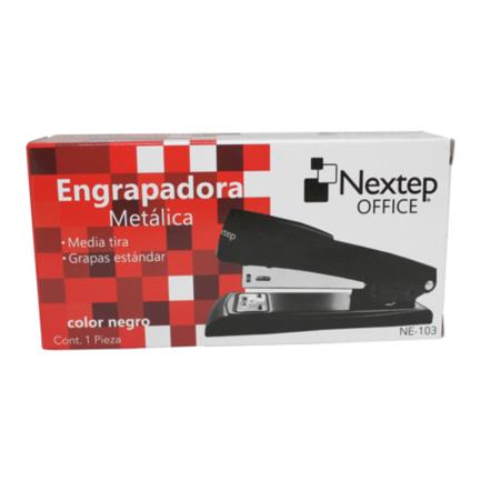 Engrapadora Nextep Metálica Profesional Media Tira - Ne-103 FullOffice.com