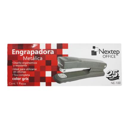 Engrapadora Nextep Metálica Premium Tira Completa - Ne-100 FullOffice.com