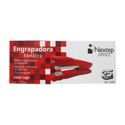 Engrapadora Nextep Metálica Premium Tira Completa - Ne-100R FullOffice.com