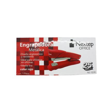 Engrapadora Nextep Metálica Premium Media Tira - Ne-101R FullOffice.com