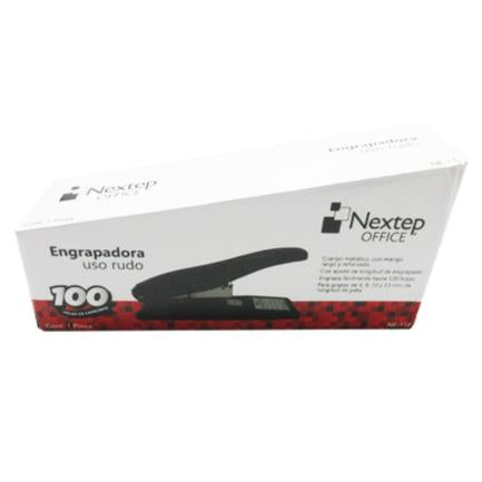Engrapadora Nextep Uso Rudo Hasta 100 Hojas Color Negro - Ne-110 FullOffice.com