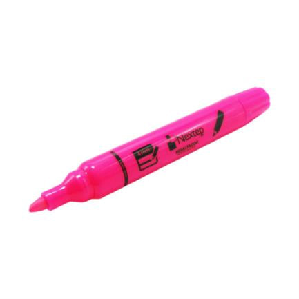 Marcador Nextep Resaltador Color Rosa C/12 Pzas - Ne-079R FullOffice.com