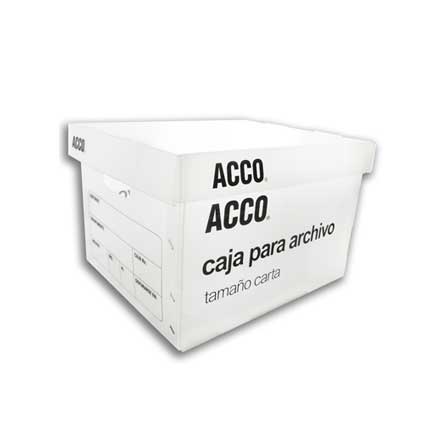 Caja Plastica Acco Carta - P3477 FullOffice.com