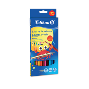 Colores Largos Redondos Pelikan C/12 - 30330300 FullOffice.com