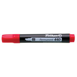 Marcador Pelikan Permanente 440 Color Rojo C/10 Pzas - 30240003 FullOffice.com