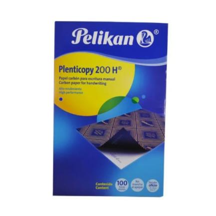 Papel Carbon Pelikan 200Hojas Azul Oficio C/100 Hojas - 12000109 FullOffice.com