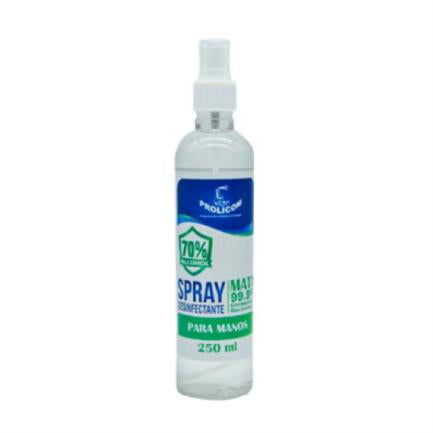 Spray Prolicom Desinfectante Para Manos Con Aroma 250Ml - 367899 FullOffice.com