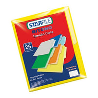 Folder Bitono Mapasa T.Carta Amarillo C/25 - Ph0094 FullOffice.com