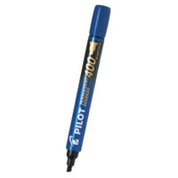 Marcador Permanente Pilot Sa400 Cincel Color Azul Caja C/12 Pzas - 44116 FullOffice.com