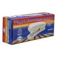 Engrapadora Pilot P-57 Economica Plastico Media Tira Alto Re - P-57/90 FullOffice.com