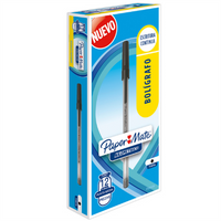 Bolígrafo Papermate Kilometrico Económico Color Negro C/12 Pzas - 2129429 FullOffice.com