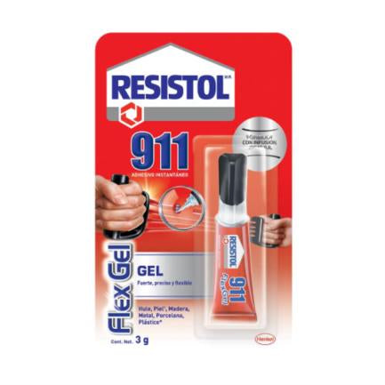 Pegamento Resistol 911 Super Gel 3 Gr - 1522038 FullOffice.com