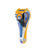 MAE RT-7B tijera de escritorio y manualidades Universal Corte recto Negro, Amarillo