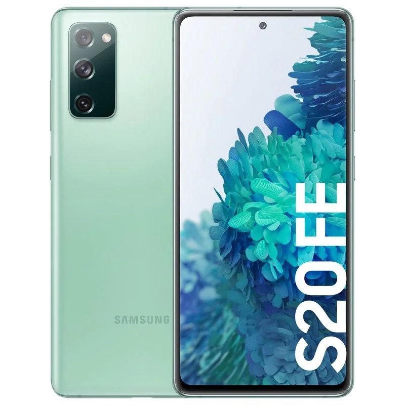 Smartphone Samsung Galaxy S20 Fe 5G 6.5" 256Gb/8Gb Cámara 12Mp+12Mp+8Mp/32Mp Octacore Android 11 Color Verde - Sm-G781Bzgtltm