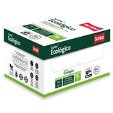 Papel Cortado Scribe Ecológico Oficio 93% De Blancura 75Gr Caja C/5000 Hojas FullOffice.com