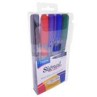 Marcador Permanente Signal Fino Punta 1.5Mm Colores Surtidos Estuche C/5 Pzas - 30653 FullOffice.com