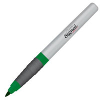 Marcador Permanente Signal Fino 30007 Punta Fina Color Verde C/12 Pzas - 30004 Signal FullOffice.com