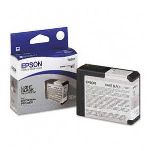 Epson T580700 cartucho de tinta 1 pieza(s) Original Negro claro, Tinta a base de pigmentos