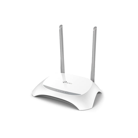 Router Inalambrico Tplink Tl-Wr850N Wisp 300Mbps 802.11N/G/B 4 Puertos Lan 10/100 1 Puerto Wan 10/100 2 Antenas Fijas Externas Sofware Wisp FullOffice.com