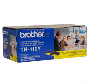 Brother TN110Y Toner Cartridge cartucho de tóner Original Amarillo, 1500 páginas
