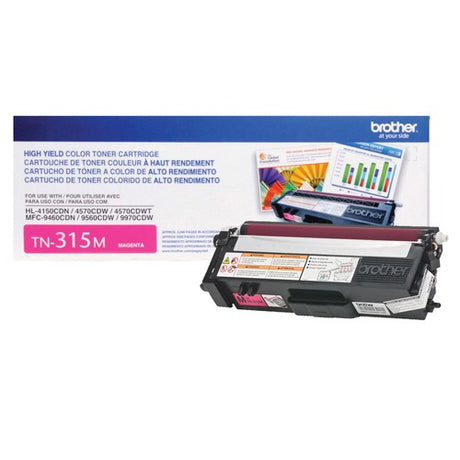 Toner Brother Magenta Multifuncional Alto Rendimien - Tn315M