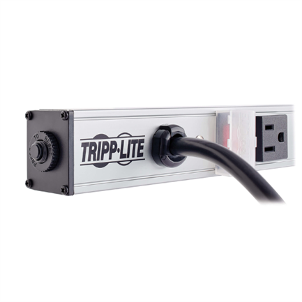 Barra Contactos Tripp Lite Vertical 24 Tomacorrientes 120V/15A/5-15P 4.57M Cable 1.83M - Ps7224 FullOffice.com