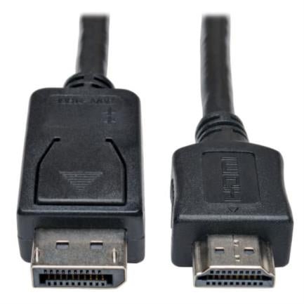 Adaptador de Cable Tripp Lite DisplayPort a HDMI M-M 2m Color Negro - TRIPP-LITE - CABLES - FullOffice.com