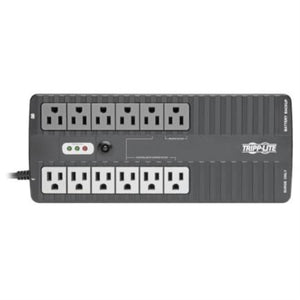 Tripp Lite ECO750UPS UPS Standby de 750VA 450W - 12 Tomacorrientes NEMA 5-15R, 120V, 50Hz / 60Hz, Clavija 5-15P, ENERGY STAR, Instalación en Pared
